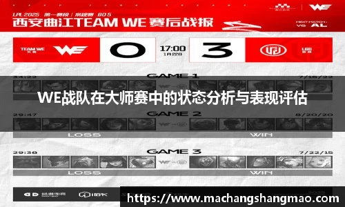 WE战队在大师赛中的状态分析与表现评估